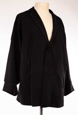 Lot 15 - Yohji Yamamoto, a 'Y' loose black jacket, size 2