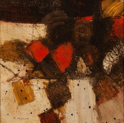 Lot 347 - David Hazelwood (1932-1994)/Abstract Grey and...