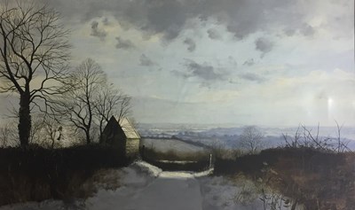 Lot 351 - Peter Newcombe (born 1943)/Country Landscape...