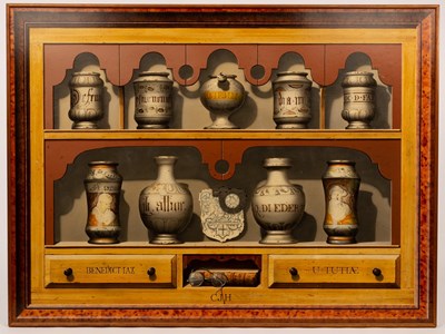 Lot 354 - Christopher John Harrison (born 1945)/Drug Jar...