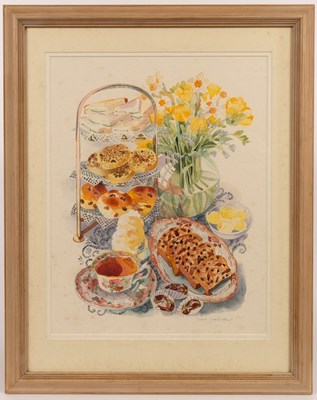 Lot 374 - Diana Leadbetter (Contemporary)/Afternoon Tea...