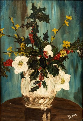 Lot 382 - Shirley Payling (1934-2006)/Christmas Roses...