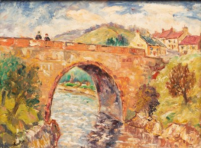 Lot 396 - Ronald Thexton (1916-2002)/Clyde Bridge/signed,...