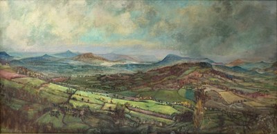 Lot 397 - Anthony Kerr (born 1924)/View from Penallt to...