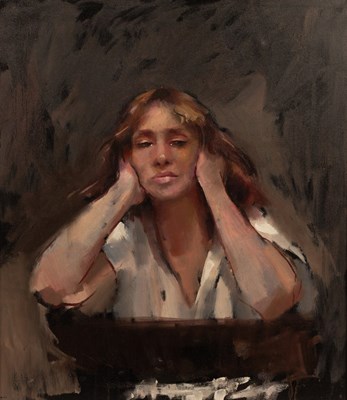Lot 414 - Robert Lenkiewicz (1941-2002)/Study of...