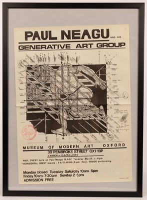 Lot 418 - Paul Neagu/Generative Art Group, Exhibition...