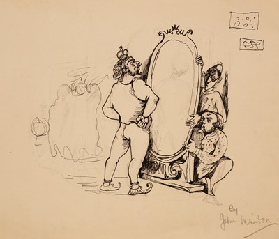 Lot 421 - John Minton (1917-1957)/King Before a...