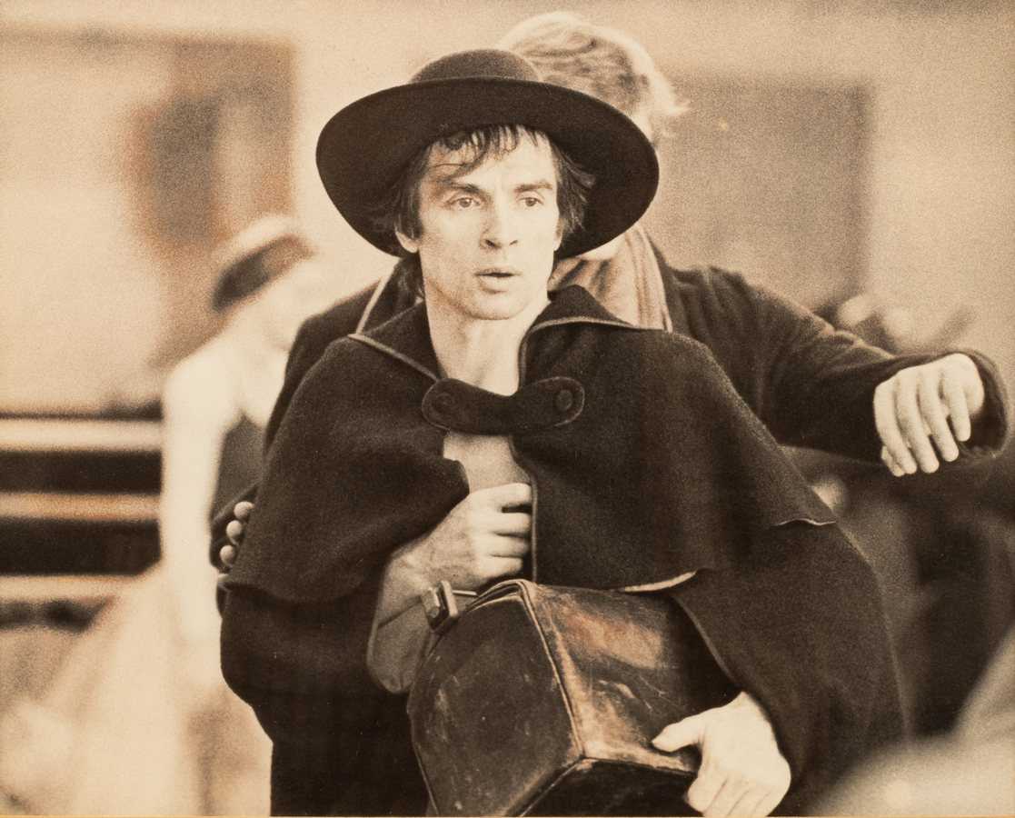 Lot 431 - Three photographs of Rudolph Nureyev, each...