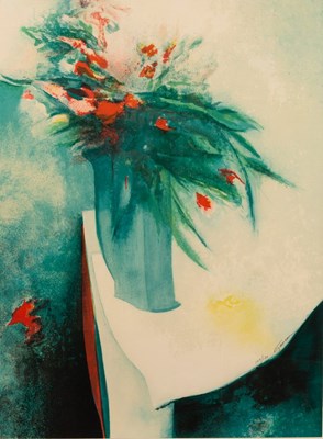 Lot 434 - Claude Gaveau (born 1940)/Vase of...