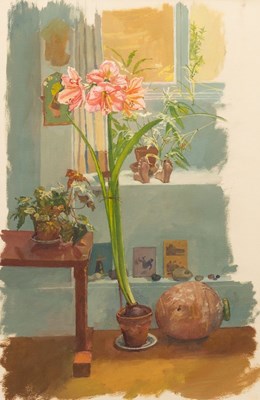Lot 445 - Francis Hewlett (1930-2012)/The Amaryllis in...