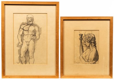 Lot 447 - Francis Hewlett (1930-2012)/Male Classical...