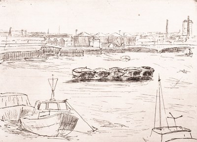 Lot 449 - Leslie Duxbury (1921-2001)/River...
