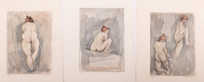 Lot 453 - Leslie Duxbury (1921-2001)/Three Studies of...