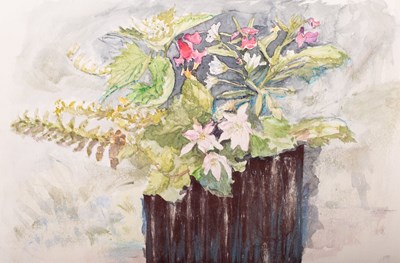 Lot 457 - Leslie Duxbury (1921-2001)/Wild Flowers in a...