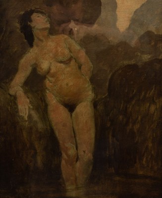 Lot 463 - Augustus John OM RA (1878-1961)/Nude Study/oil...