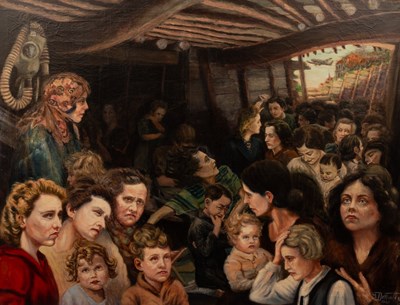 Lot 466 - M de Winter/Dans L'Abri/women and children...