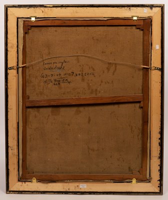 Lot 467 - M de Winter/Liberation/girl kissing an...