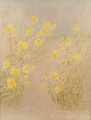 Lot 470 - M King (20th Century)/Evening Primroses/signed...