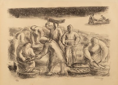 Lot 480 - Manuel Colmeiro/Fish and Loaves/signed...