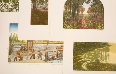 Lot 484 - Phil Greenwood (born 1943)/Red Oak/signed and...