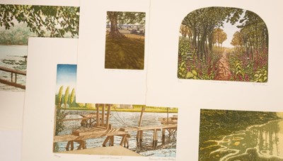 Lot 484 - Phil Greenwood (born 1943)/Red Oak/signed and...