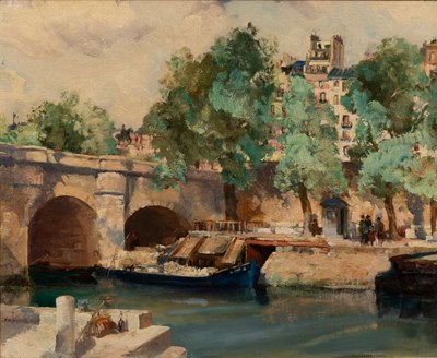 Lot 494 - Frances Russell Flint (1915-1977)/Dutch River...