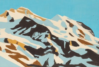 Lot 509 - Moritz Baumann (born 1973)/Jungfrau/oil on...