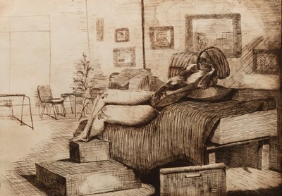 Lot 518 - Roger Fry (1866-1934)/Reclining Female...