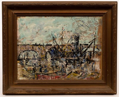 Lot 524 - Paul Lucien Maze (1887-1979)/Riverside Scene...