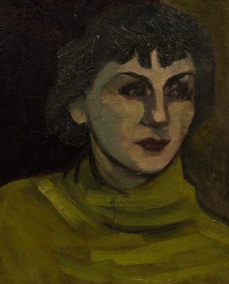 Lot 526 - C Fremantle/Portrait of a Lady/signed and...