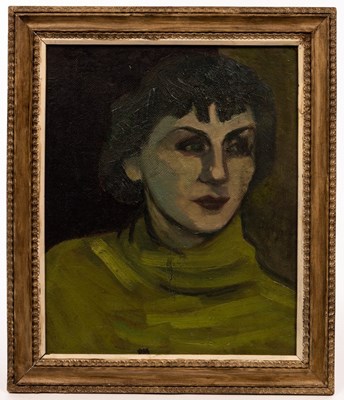 Lot 526 - C Fremantle/Portrait of a Lady/signed and...