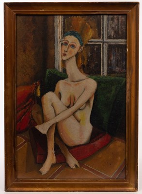 Lot 526 - C Fremantle/Portrait of a Lady/signed and...