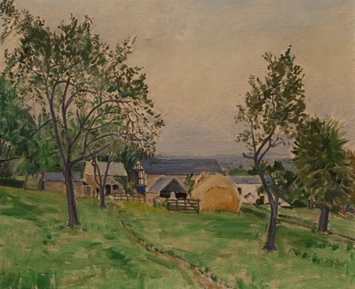 Lot 529 - Harold F Trew (1888-1968)/Luxtree Farm,...