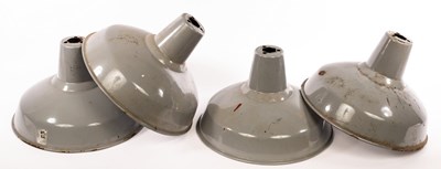 Lot 554 - Four Benjamin RLM Crysteel vintage industrial...
