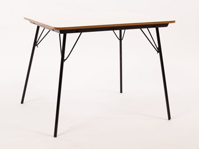 Lot 571 - Charles and Ray Eames, an IT-10 drop leg table,...
