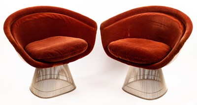Lot 577 - Warren Platner for Knoll International, a pair...