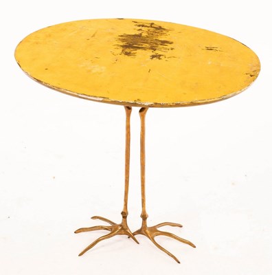 Lot 603 - Meret Oppenheim (1913-1985), a Traccia table,...