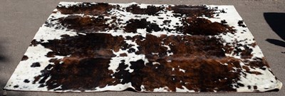 Lot 622 - A Minotti hide rug, 300cm x 300cm