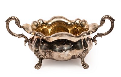 Lot 170 - A Continental silver and silver gilt bowl,...