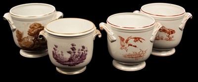 Lot 211 - A pair of Vista Alegre Portuguese pottery...