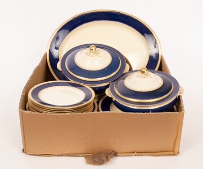 Lot 226 - A Crown Devon dinner service of forty-one...