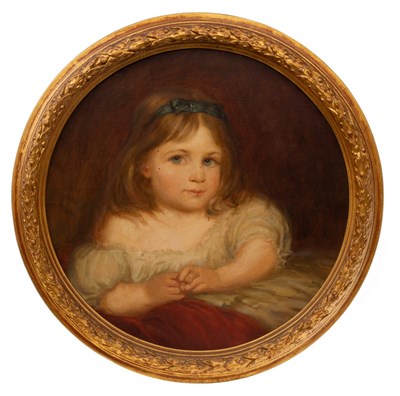 Lot 292 - 19th Century Irish School/Portrait of Violet...