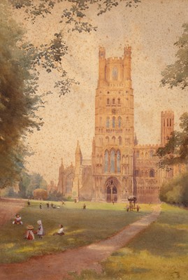 Lot 354 - Isabel Baynes Badcock/Ely Cathedral, Late...