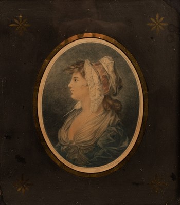 Lot 373 - Bartolozzi after Benwell/Portrait of Ladies/a...