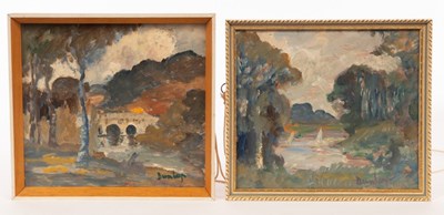 Lot 479 - Ronald Ossory Dunlop (1894-1973)/On the River...