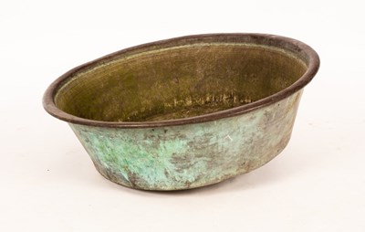 Lot 525 - An Edwardian copper repurposed as a garden...