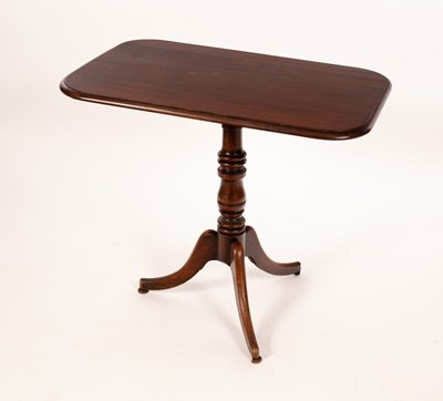 Lot 601 - A 19th Century rectangular mahogany table,...