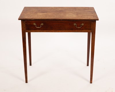 Lot 612 - An early 19th Century mahogany side table,...