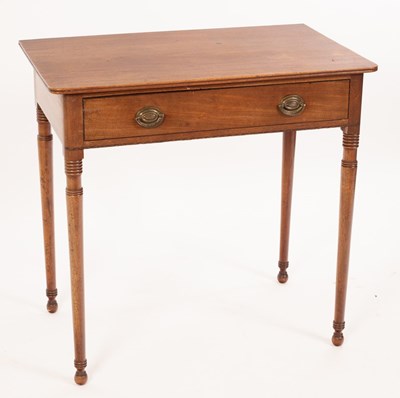 Lot 654 - An early 19th Century mahogany table fitted a...