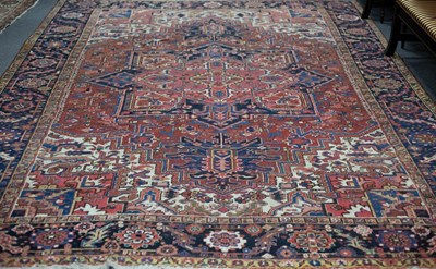 Lot 778 - A Heriz carpet, North West Persia, second...